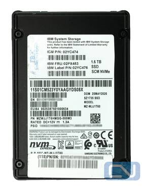 Mz-wjj1t60 Ibm 1.6tb Pcie 4.0 X4 Nvme U.2 Ssd 02yc474 System Storage