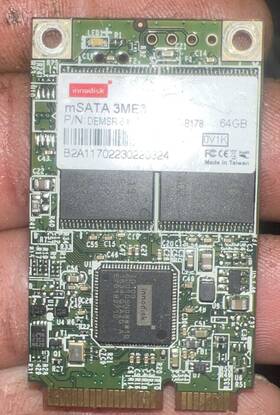 Demsr-32gd06rc2qc Innodisk 64gb Msata 3me Ssd Demsr-64 Gd06rc2qc