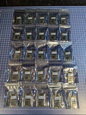 Demsr-32gd06sc1qc Innodisk Lot Of 25 32 Gb Msata Ssd 1.8 Inch Solid State Drive 3me