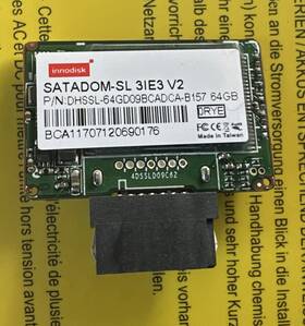 Dessl-64gd07rcadc-b157a Innodisk 64gb Ssd Satadom-sl 3me Internal Boot Drive 6gbps Used Retired Serv