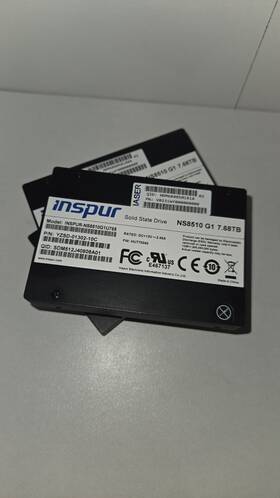 Yzsd-01302-10c Inspur Ns8510 G1 7.68tb Sas 2.5 Inch Internal Ssd Black - Pack Of 3