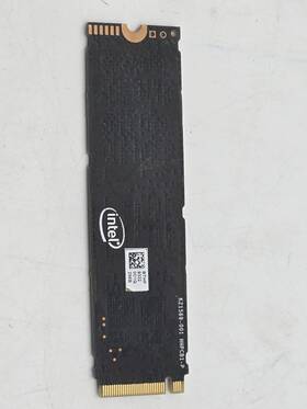 Intel 008678812970 256gb Nvme Pcie M.2 Solid State Drive - Black
