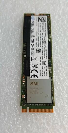 Intel 008678815414 256gb M.2 Nvme Pci-e Express Solid State Drive - Green