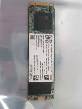 Ssdsckf256h6 Intel 0pcff9 256gb M.2 Sata Ssd P/n
