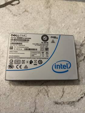 Ssdpd2ks153t8r Intel 118000749-02 Dell Emc 15.36 Tb Enterprise Class Nvme Ssd Dpn