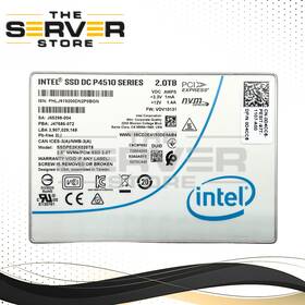 0d4cc6 Intel D4cc6 80%- Health Dell 2tb Nvme U.2 Pcie G3 X4 2.5 Inch Ssd P4510