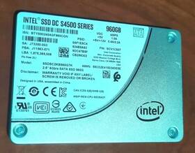 Ssdsc2kb960g7 Intel Scv10142 Dc S4500 Series 960gb 2.5 Inch 6gb/s Sata Ssd