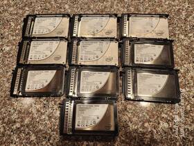 Ssd-1-002 Intel Mixed Lot Of 10 Ssd 320 Series And S3500 160gb Sata 2.5 Inch Riverbed Lic