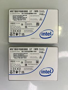 Ssdpf2kx076t9s Intel 2 X Ssd D7-p5500 2.5 Inch 7.68tb Oracle Pn 8204578