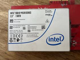 Ssdpf2kx076tzo Intel 7.68tb Ssd D7-p5510 U.2 Series Dc Nvme Solid State Drive