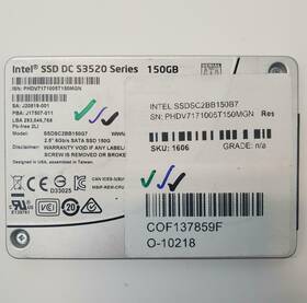 Ssdsc2bb150b7 Intel 150gb 2.5 Inch Sata Internal Ssd Grade A