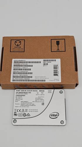 Ssdsc2bb480g7k Intel Ssd Dc S3520 Series 480gb 2.5 Inch 6gb/s Sata 3 Nand