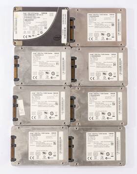 Ssdsc2bw180a3l Intel Ssdsc2bf180a4h/ssdsc2bw180a3l Lot Of 8 Pro 1500/520 180gb 2.5 Inch Sata Solid State Drive
