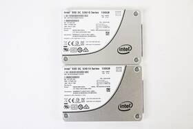Ssdsc2bx100g4 Intel Lot Of 2 Ssd Dc S3610 Series 100gb Sata 6gbps