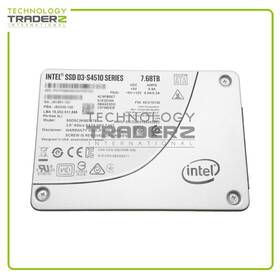 Ssdsc2kb076t8 Intel D3 S4510 7.68tb Sata 6gbps 2.5 Inch Solid State Drive