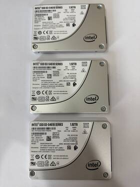 Ssdsc2kf019tb Intel Lot Of 3 D3 S4610 Series 1.92tb Sata 6gb/s 2.5ftft Ssd Ssdsc2k019tb