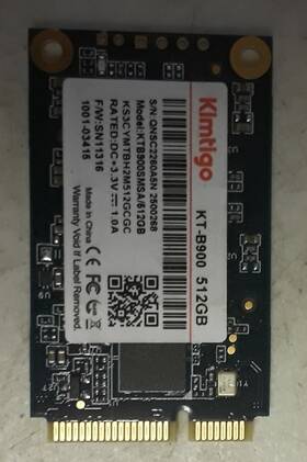 Kt-8900 Kimtigo Ssd Msata 512gb Solid State Hard Drive