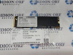 2321dcp13bf-512 Kingfast 512gb M.2 Nvme 2280 Ssd Grade A Sku 14145