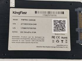 F6pro240gb Kingfast 240 Gb Sata Iii 2.5 In Ssd
