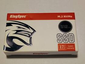 Nx-128-2280 Kingspec Nvme 512gb Pcie Gen3x4 Ssd 2280 M2
