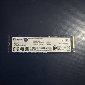 10797715-2520 Kingston 2280mm Nv3 1tb M.2 Nvme Gen 4.0 X 4 Ssd