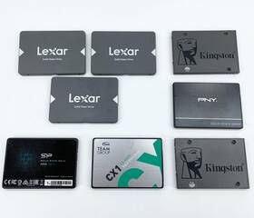 Sbfkp1b5 Kingston Lexar Teamgroup Pny Silicon Power Mixed Lot Of 8 Sata Ssd 2.5 Inch Sp 128gb-1tb