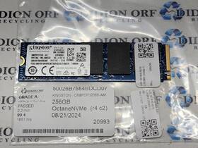 Om8pdp3256b-aa1 Kingston 256gb M.2 Nvme Ssd Grade A Sku 11107