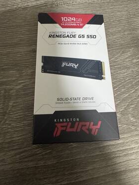 Sfyr2s Kingston Sfyr2s/2t0 Fury Renegade G5 1tb 2280 Nvme Pcie 5.0 Ssd 14 700mb/s Sfyr2s/1t0 Used