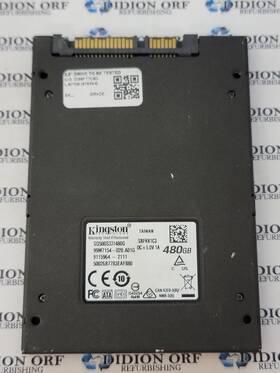 Sq500s37480g Kingston 480gb 2.5 Inch Sata Ssd Grade A Sku 20788