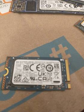 Kbg50zt512g Kioxia Toshiba 512gb M.2 2242 Ssd Pcie Gen4.0x4 Nvme For Hp Laptop