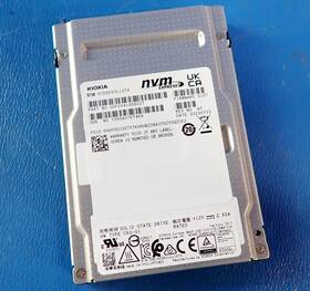 Kcd6dvul12t8 Kioxia 12.8tb M.2 Nvme Ssd 2 Hours 100% Health