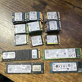 Mknsdts512gb-d8 Kioxia Lot Of 33 Nvme Ssds 256gb And 512gb 2230/2280 Mixed Brands Tested