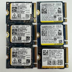 Mz9mx512hclv Kioxia Western Digital Samsung Lot Of 6 Mixed Brand 512gb M.2 2230 Nvme Ssds