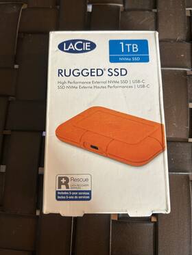 Sthr1000800 Lacie 1tb Rugged Ssd