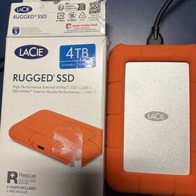 Sthr4000800 Lacie Rugged 4tb Ssd With Rescue Services