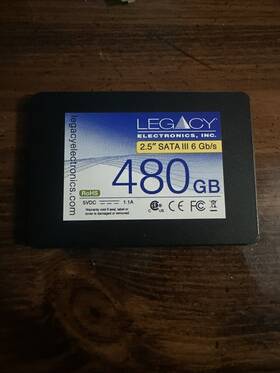 Ssd1000-8 Legacy Electronics Inc 480gb 2.5 Inch Ssd Sata Iii