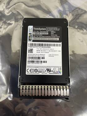 01gv822 Lenovo Lot Of 5 Thinksystem 2.5 Inch 800gb Sas 12gbps Ssd With Caddy