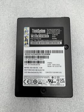 4xb7a10176 Lenovo 01pe249 Thinksystem 3.84tb 2.5 Nvme Pcie Solid State Drive Ssd