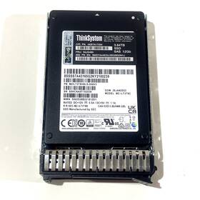 Mz-ilt3t8c Lenovo 02jg480 Thinksystem 3.84tb Sas 12gb Model Ssd With Caddy