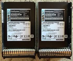 4xb7a17084 Lenovo 02jg540 Lot Of 2 1.92tb Retail Entry Sata 6gb Hot Swap Ssd