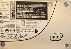 4xb7a38274 Lenovo 02ye749 1.92tb Thinksystem 2.5 Inch Sata 6gb Hot Swap Ssd