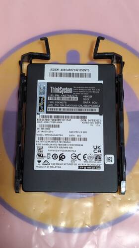 4xb7a82274 Lenovo 03kh078 Thinksystem 2.5 Inch 480gb Sata 6gb Hot Swap Ssd