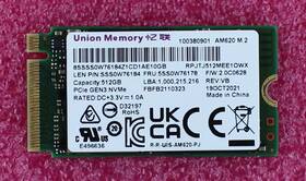 5ss0w76178 Lenovo - 512gb M.2 Pcie 2242 Ssd