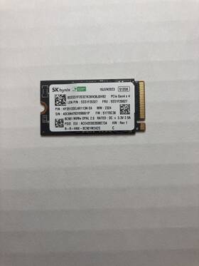 5ss1f20627 Lenovo 512g M.2 2242 Pcie4x4 Skh Op