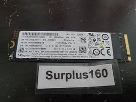 Sss0l24816 Lenovo Sk Hynix 256gb Pci Express 3.0 X4 Nvme M.2 2280 Solid State Hdd Hard Drive Dell
