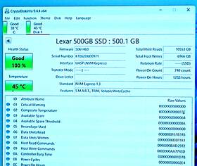 Lnm610-500rbna Lexar Nm610 500 Gb M.2 2280 Pcie Gen3x4 Nvme Solid State Drive