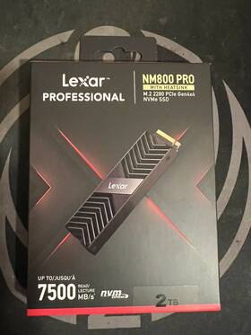 Lnm800p002t-rn8ng Lexar Nm800 Pro 2tb Pcie Gen4 Nvme M.2 Internal Ssd With Heatsink