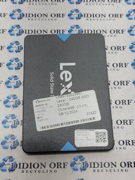 Lnq100x240g-rnnng Lexar 240gb 2.5 Inch Sata Ssd Grade A Sku 11812