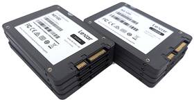 Lns100-128-a10 Lexar Lot Of 8 Ns100 128gb 2.5 Inch Sata Iii Solid State Drive Ssd