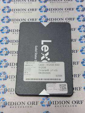 Lns100-512rbna Lexar 512gb 2.5 Inch Sata Ssd Grade A Sku 12151